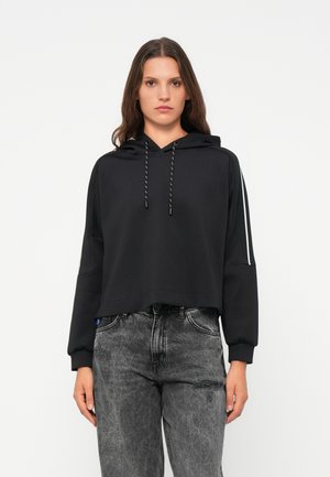 Mikina s kapucňou - black