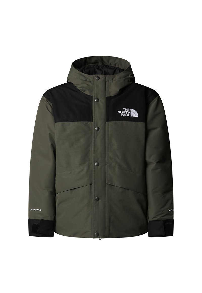 The North Face Gewatteerde jas kaki