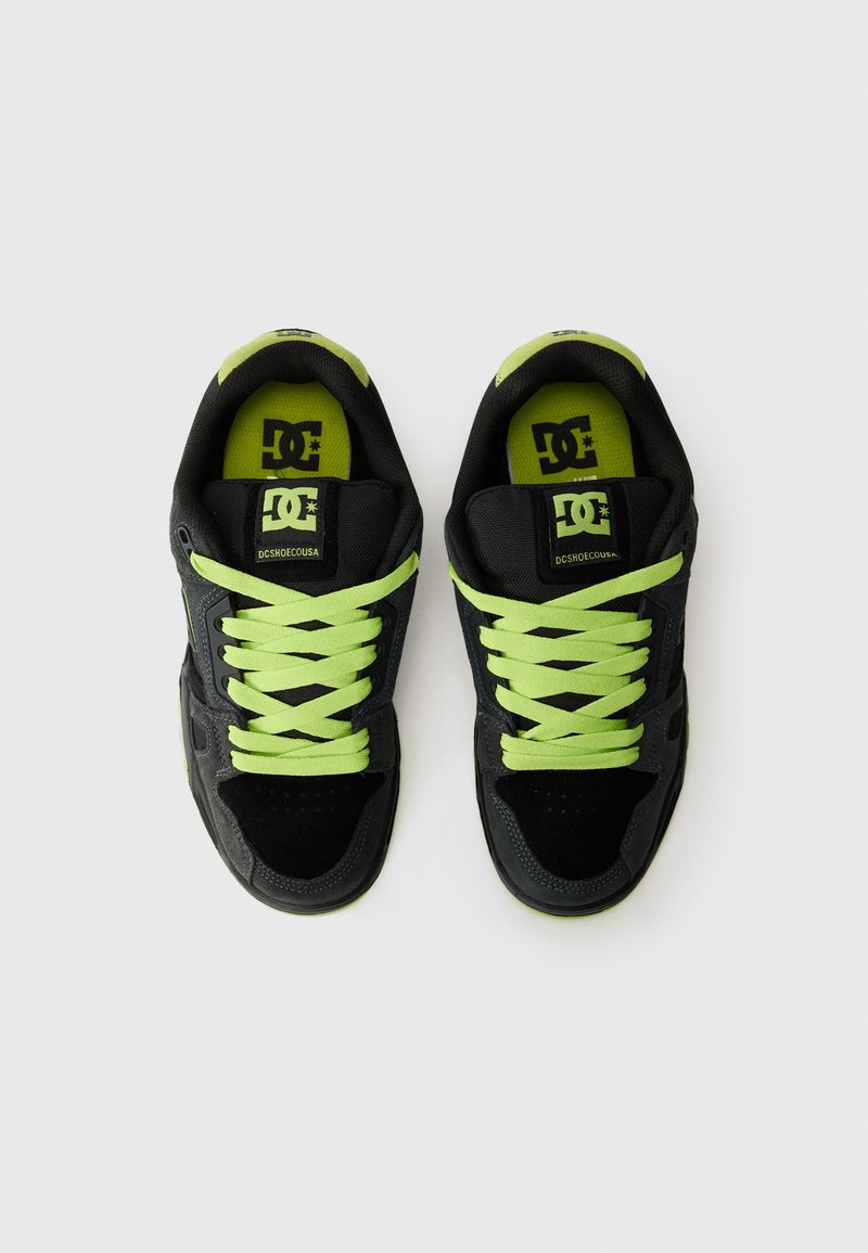 DC Shoes Central Low Scarpe Da Skateboard Uomo – Pelle Nera, Suola Resistente - 5
