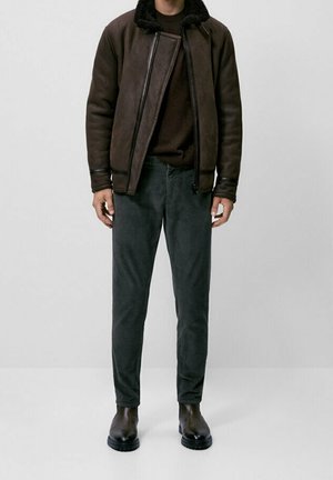 Trousers - khaki
