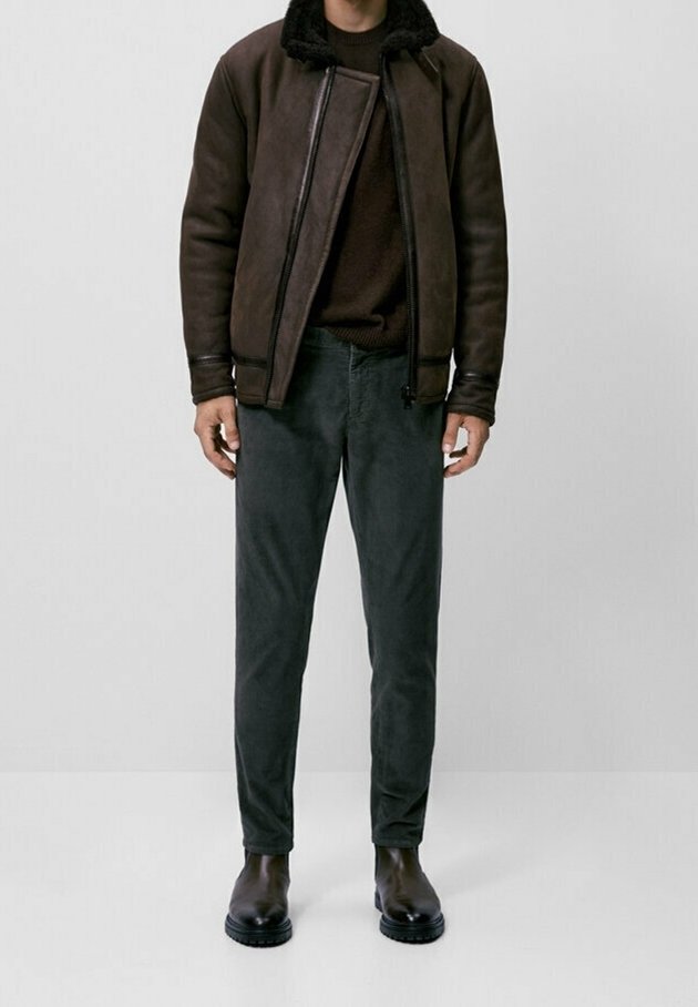 Massimo Dutti Spodnie materiałowe