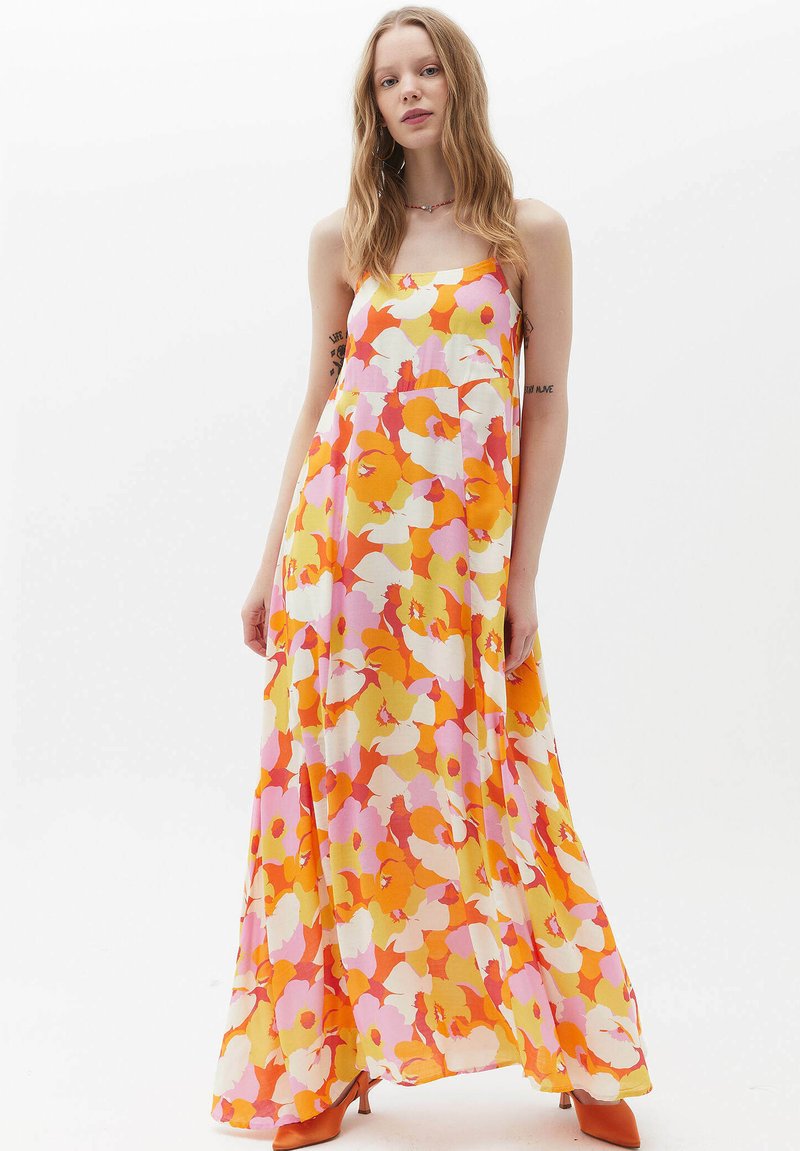 Damen Freizeitkleider | OXXO MIT BLUMENMUSTER Maxikleid flower comb/mehrfarbig - II03362 Damen Freizeitkleider | OXXO MIT BLUMENMUSTER Maxikleid flower comb/mehrfarbig - II03362