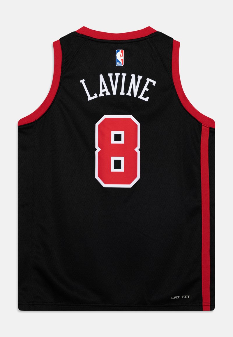 Zach Lavine Chicago Bulls Jordan Jersey Black 100% Authentic Zach