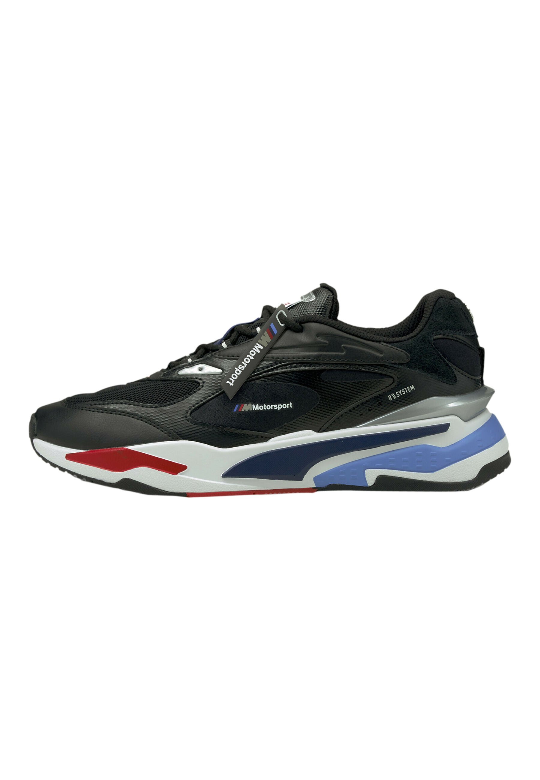 Puma BMW MMS RS-FAST UNISEX - Sneaker low - p black-marina-high risk  red/schwarz - Zalando.ch