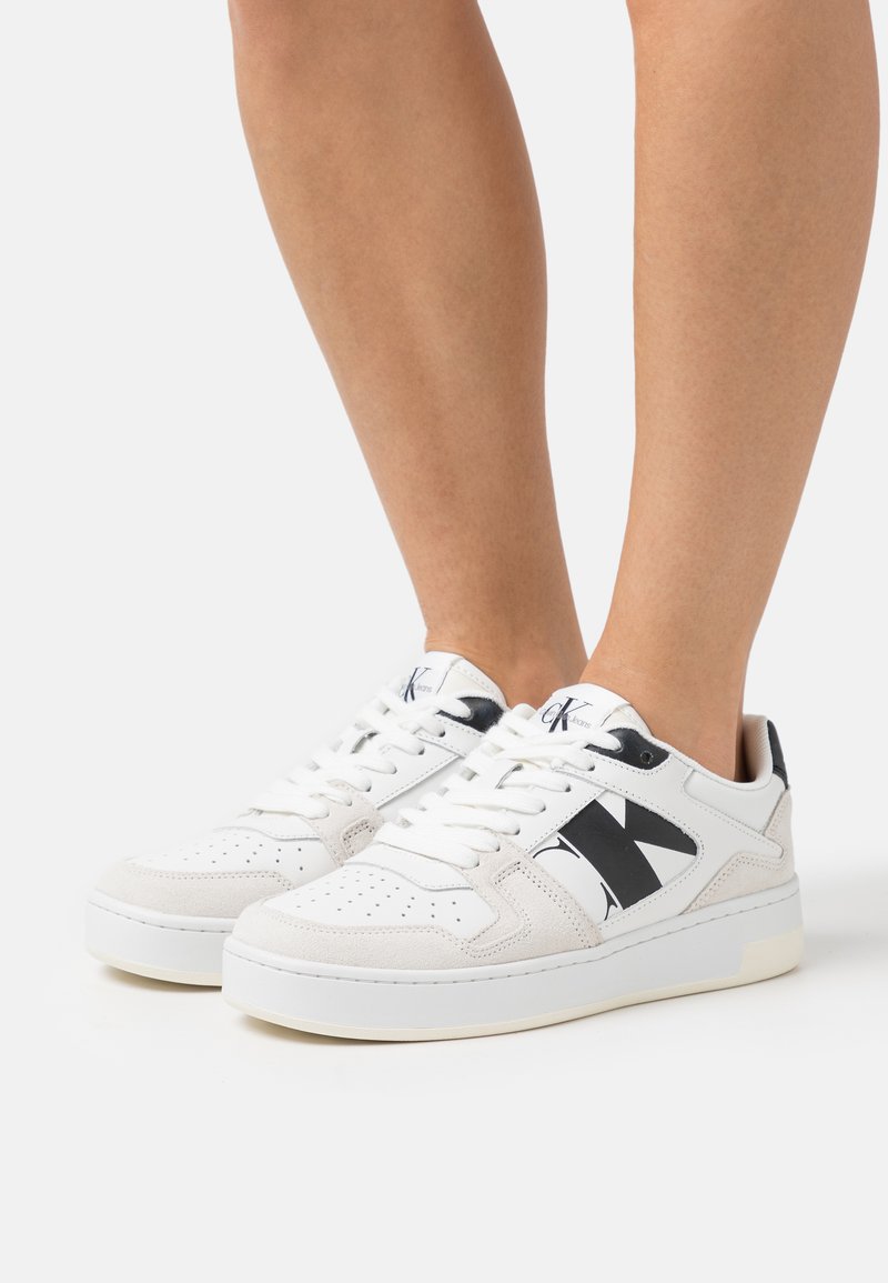 Calvin Klein Jeans BASKET CUPSOLE Sneaker low bright white/black