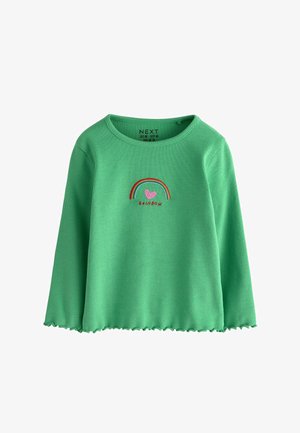 Next, Top s dlhým rukávom - green rainbow