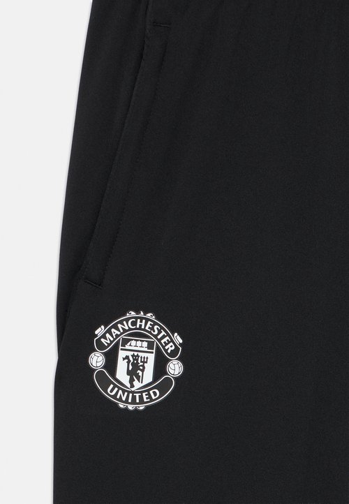 adidas MANCHESTER UNITED COMPETITION TRAINING PANTS KIDS UNISEX - Equipación de clubes - black/aurora plum — photo 4