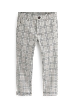 FORMAL CHECK  - Tygbyxor - mid grey