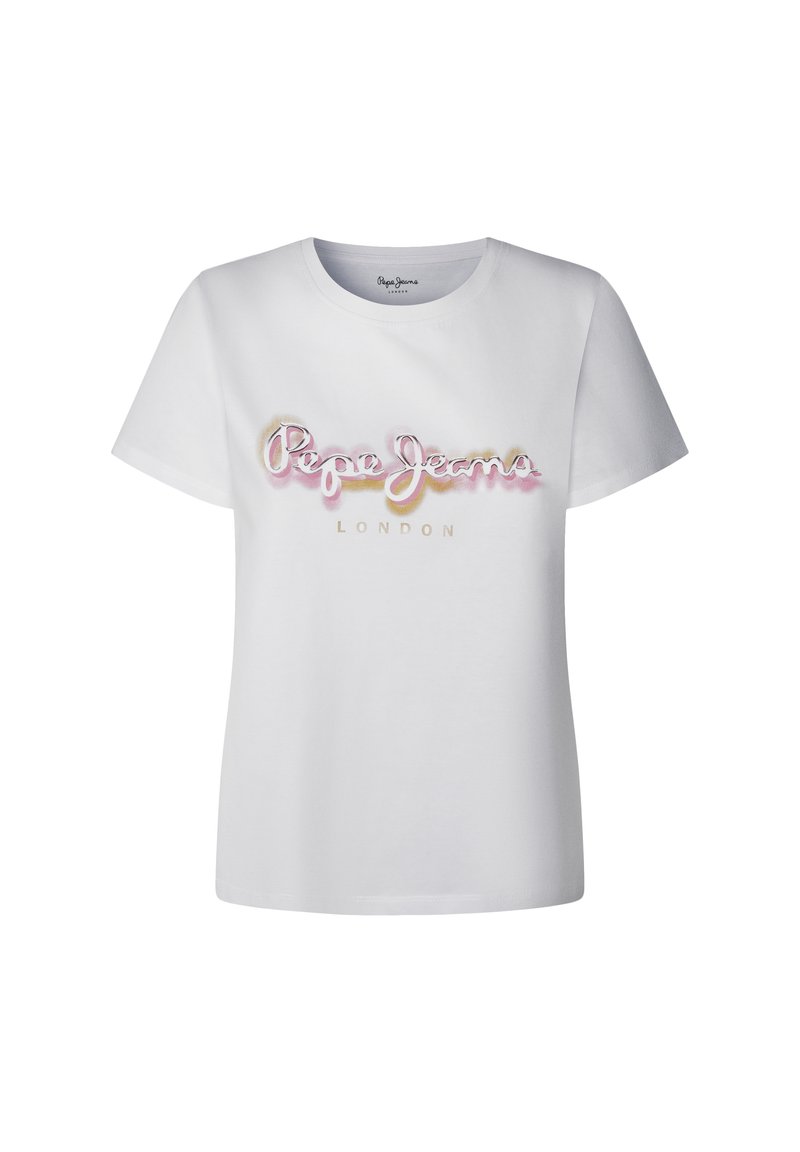 Pepe Jeans T-shirt print wit