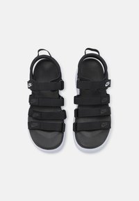 Nike Sportswear ICON CLASSIC - Platform sandals - black/white