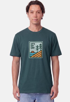 watapparel, LET'S GET LOST UNISEX - Print T-shirt - stargazer