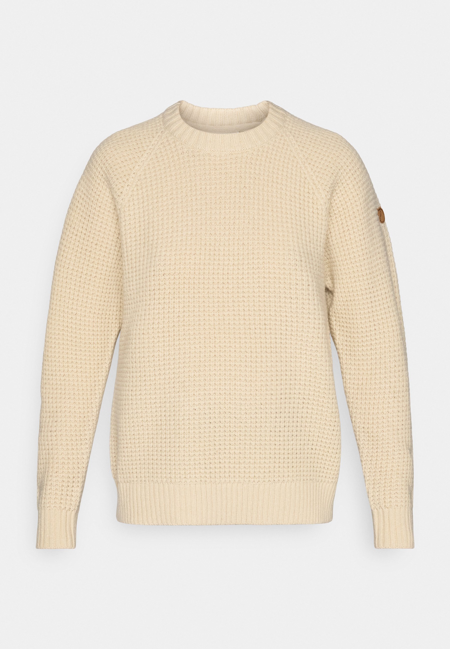 Fjällräven ÖVIK WAFFLE KNIT W - Jumper - light beige/beige