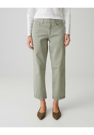 BARREL MELLY - Jeans Straight Leg - pale olive