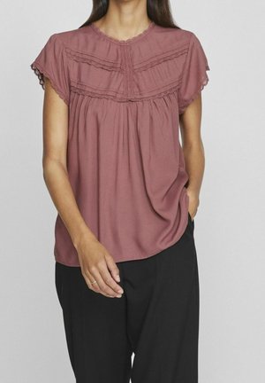 Bluse - mottled lilac