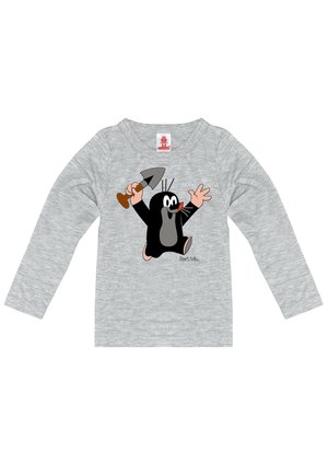 Long sleeved top - grau meliert