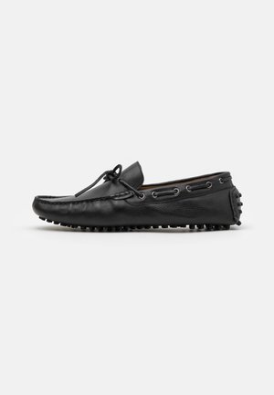 SANTINO LACE DRIVER - Mocassini - black