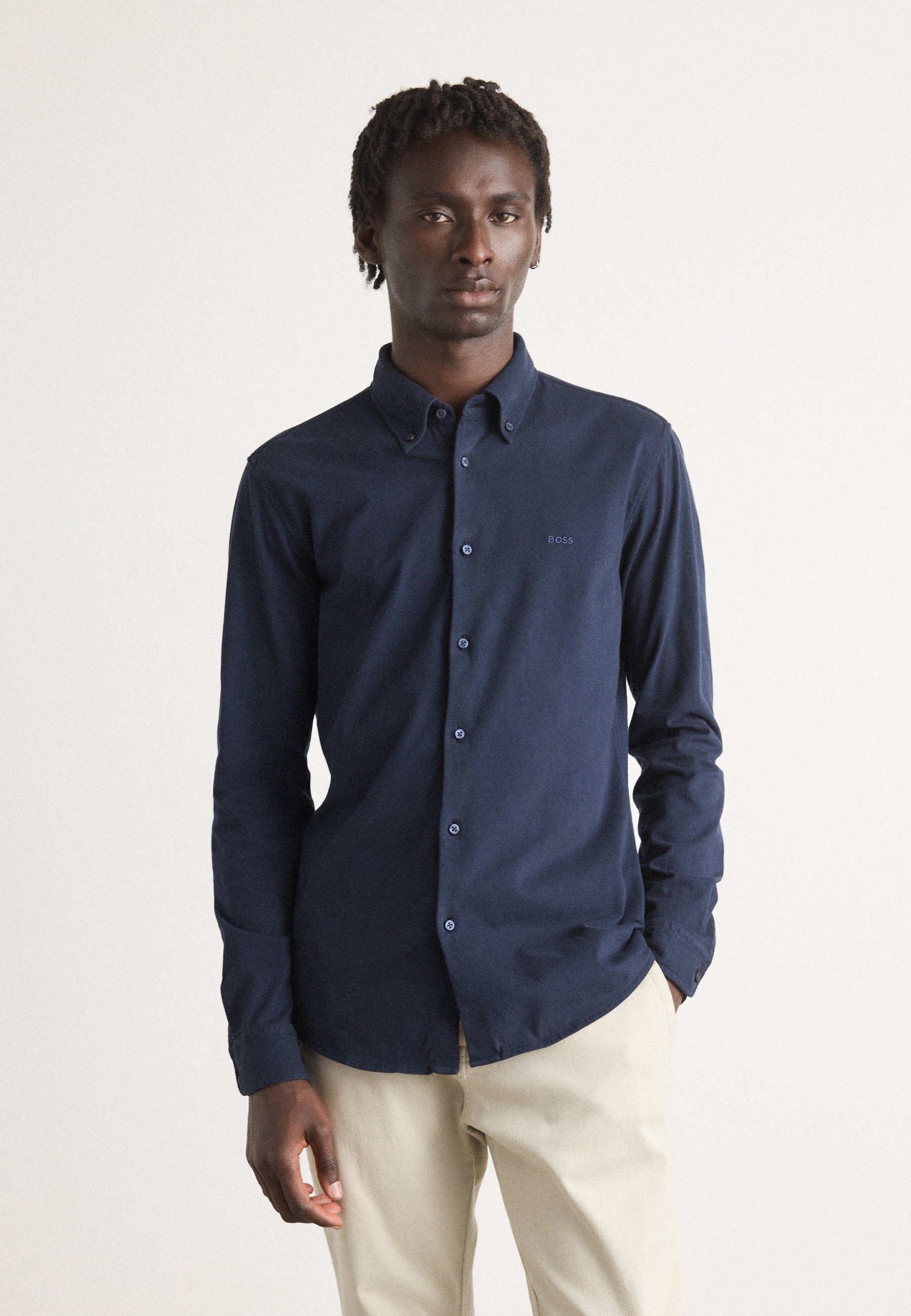 BOSS Chemise dark blue/bleu marine