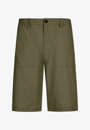 Falconeri, SEERSUCKER TEXTURED - Shorts - green