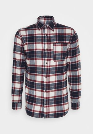 Jack & Jones JJEGINGHAM SHIRT - Camicia - brick red/rosso