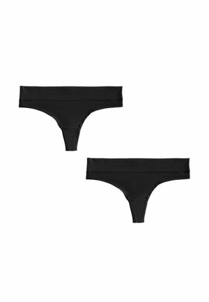 2 PACK . - Tanga - black