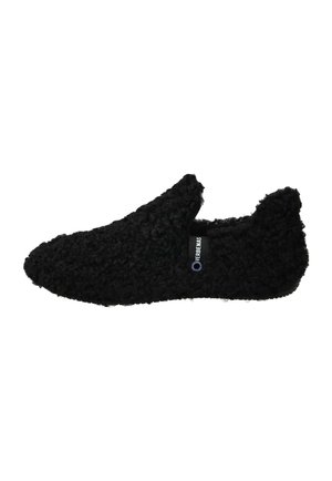 YUK CURLY - Pantoffels - zwart