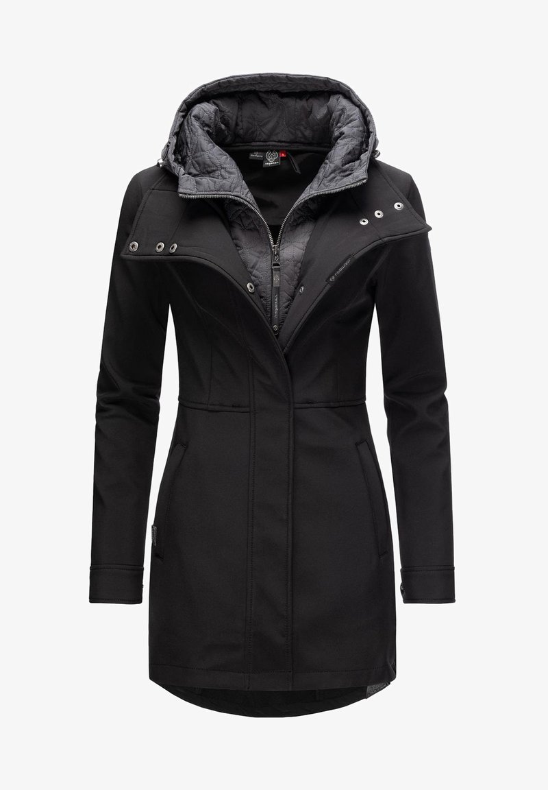 Ragwear YBELA - Vinterkåpe / -frakk - schwarz