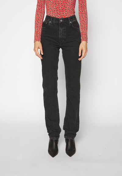 Filippa K TAPERED - Τζιν χαλαρής εφαρμογής - charcoal