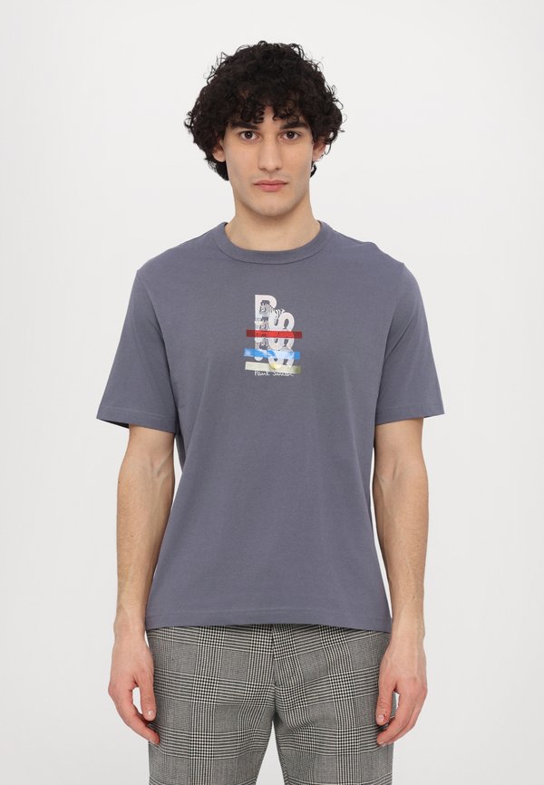 ZEBRA - Print T-shirt - slate