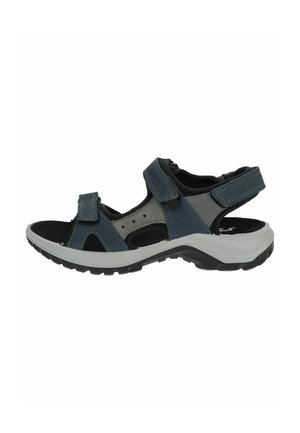 Walking sandals - hellblau grau