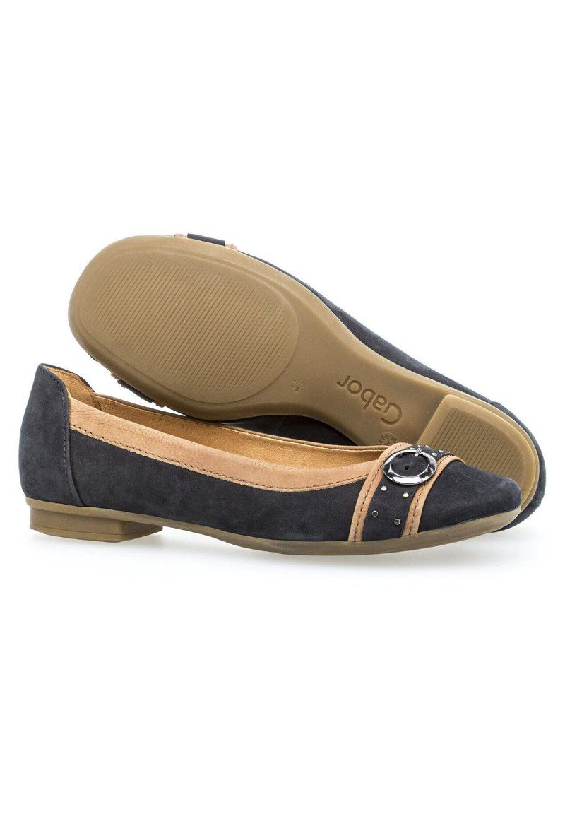 Damen Klassische Ballerinas | Gabor Klassischer Ballerina blau - BI82676 Damen Klassische Ballerinas | Gabor Klassischer Ballerina blau - BI82676