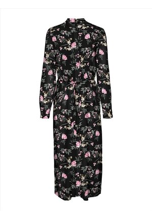 Robe chemise - mottled black