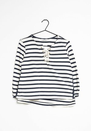 T-shirt à manches longues - blue white