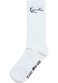 Karl Kani SIGNATURE PACK - Strumpor - dusty rose light blue white