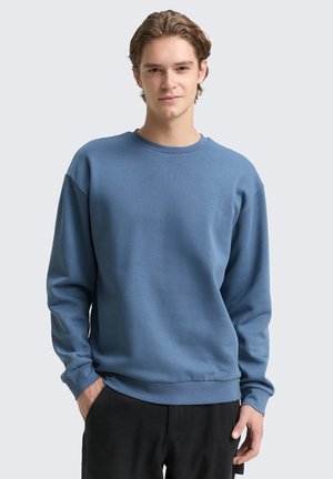 Sweatshirt - dusty denim blue