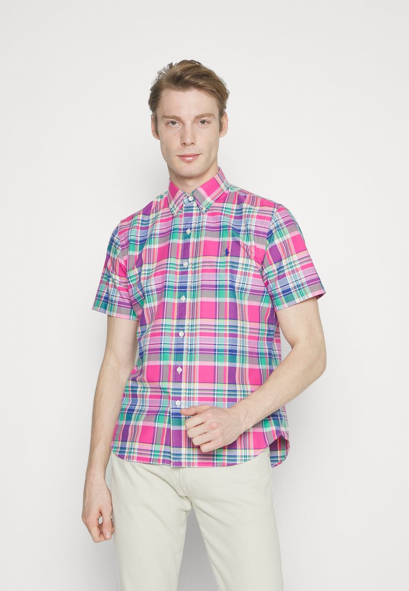 Polo Ralph Lauren SHORT SLEEVE SPORT Shirt dark pink/green multi