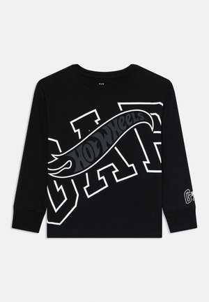 GAPKIDS | HOT WHEELS GRAPHIC T-SHIRT - Ilgarankovis viršutinės dalies drabužis - true black