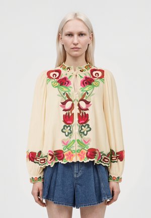 Sea, WILHELMINA TIE NECK - Blouse - cream