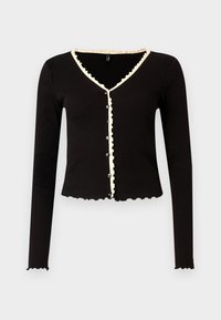 ONLLAILA BUTTON - Cardigan - black/birch