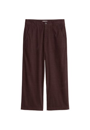Marc O'Polo DENIM, WOVEN 5-POCKETS - Stoffhose - espresso brown