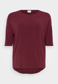 Unselected, burgundy
