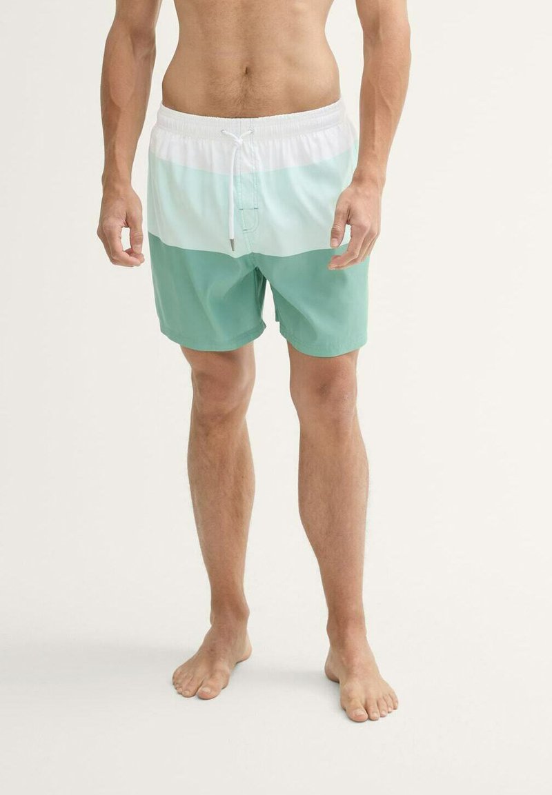 TOM TAILOR Plavecké šortky - mint moss