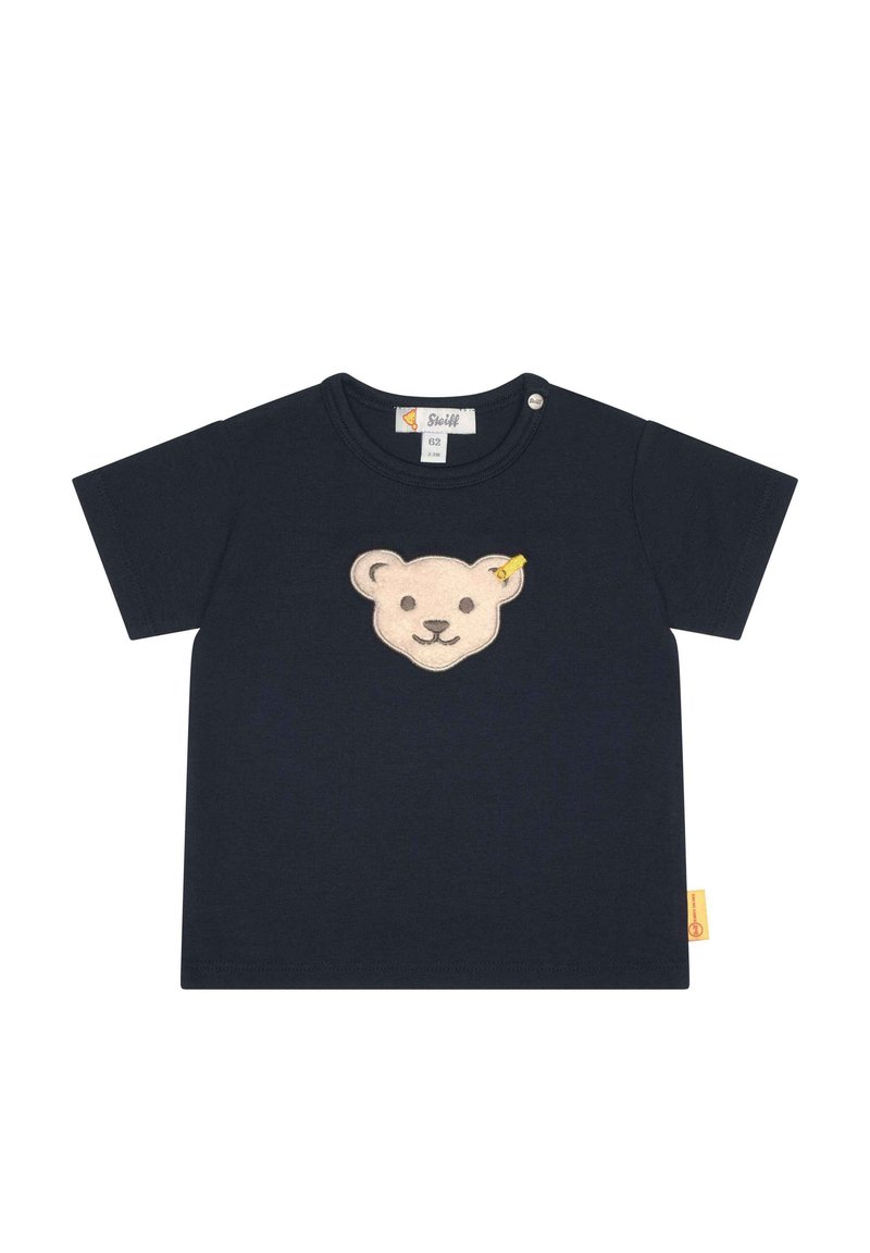 Steiff T-shirt print donkerblauw Steiff T-shirt print donkerblauw