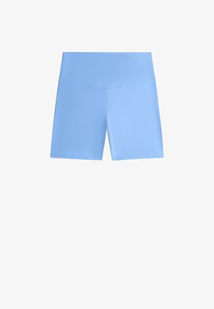 OYSHO, COMFORTLUX HIGH-RISE 10CM HOT PANTS - Legíny - mottled royal blue