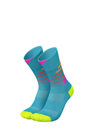 RUNNING LADDERS - Sportsocken - blue pink