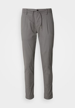 Lindbergh DRAWSTRING PANTS - Kalhoty - dark deep grey
