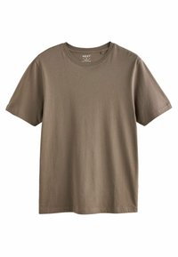 CREW NECK - Basic póló - neutral brown