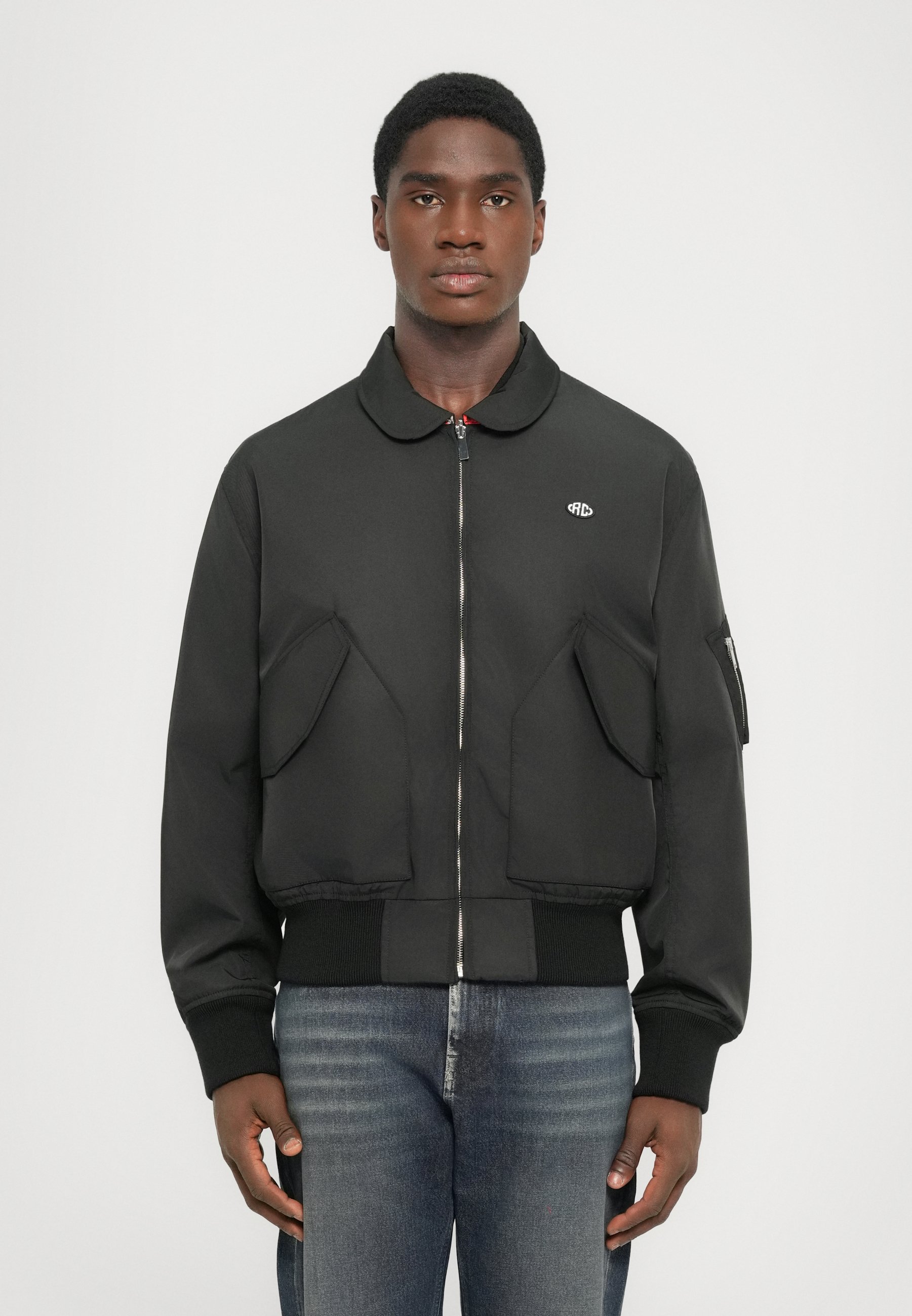 Roberto Cavalli BOMBER JACKET - Bomber Jacket - black - Zalando.co.uk
