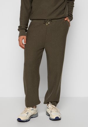 Tracksuit bottoms - kaki