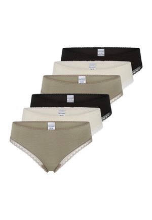 MODERN 6-PACK - Trusser - creme grün schwarz