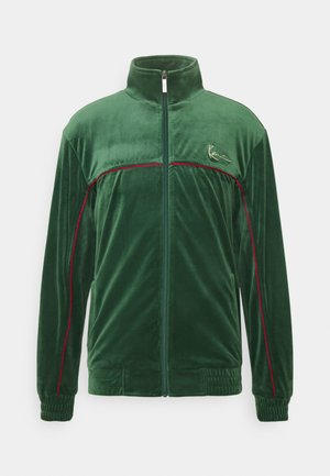 SMALL SIGNATURE TRACK JACKET UNISEX - Verryttelytakki - darkgreen